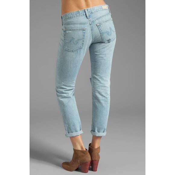 NWT Adriano Goldschmied AG Piper Crop in 26 Years Thrasher Slouchy Jeans 32 - Picture 3 of 10
